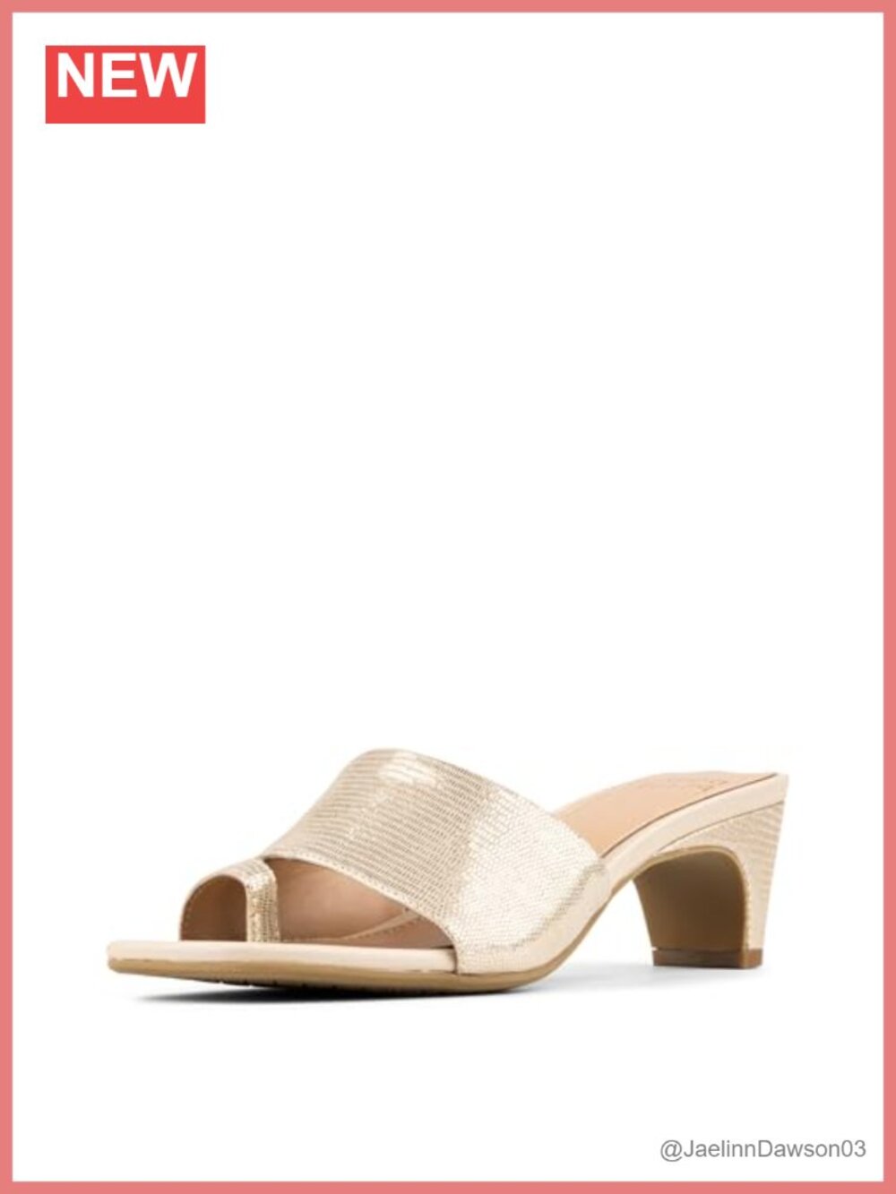 Women's Single Strap Slip On Sandal with Memory Foam Insole